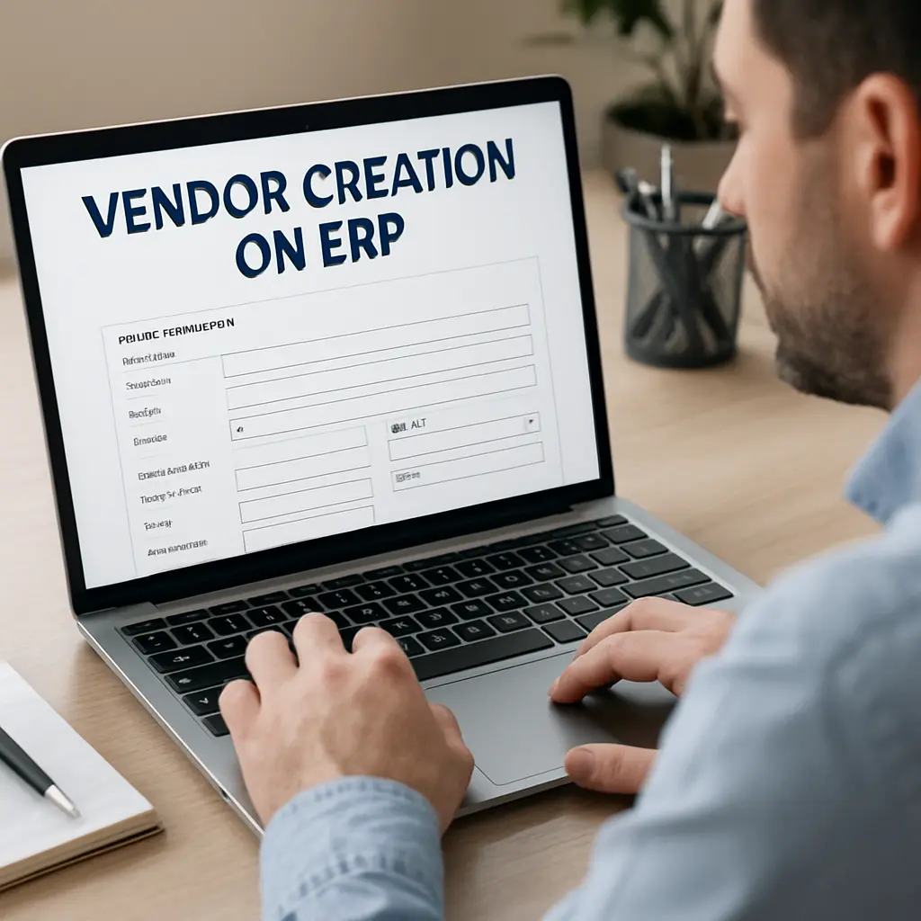 Vendor Creation on ERP