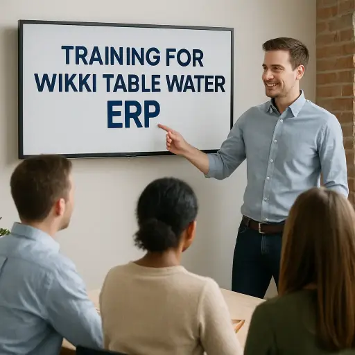 Training for Wikki Table Water ERP