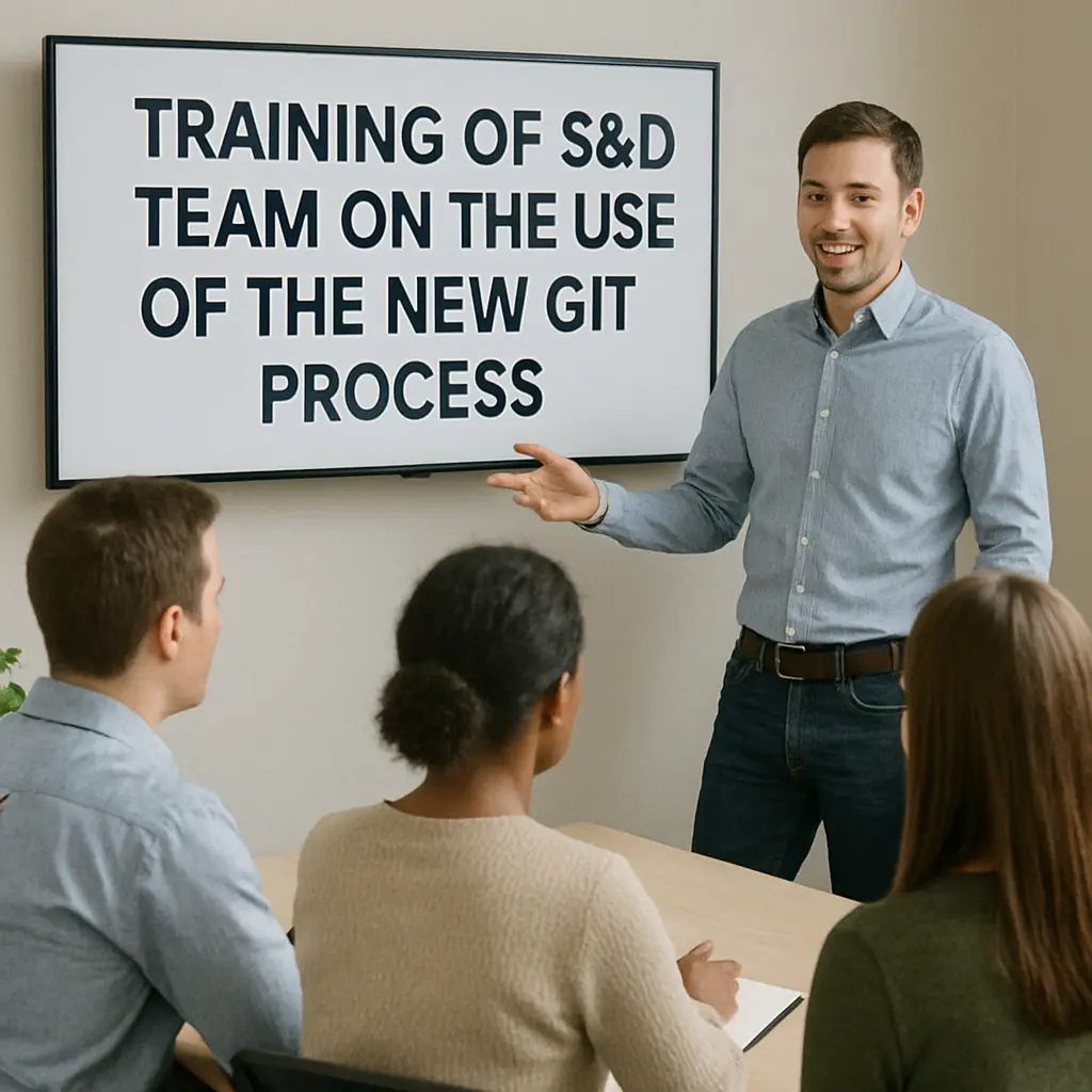 Training of S&D Team on the Use of the New GIT Process